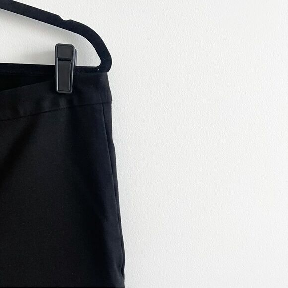 Banana Republic Ponte Legging Black Pants Women's 8 Stretch Zip Up - Picture 6 of 15